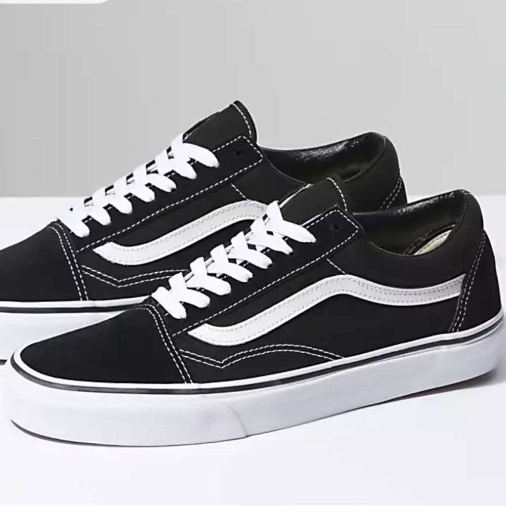 black vans old skool shoe size 9